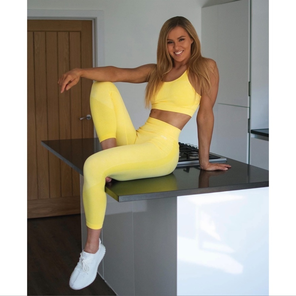 AYBL Seamless Leggings In Bright Yellow